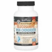 BioSchwartz, Maximum Strength, глюкозамин и МСМ + хондроитин, 180 капсул