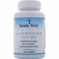 Body First, L-тирозин (500 мг) 120 капсул