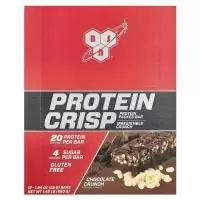BSN, Протеиновые чипсы, шоколадный хрустящий вкус, 12 батончиков, 2,01 унц. (57 г) каждый
