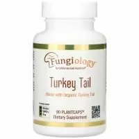 California Gold Nutrition, Fungiology, трутовик разноцветный (различные органы), 90 капсул Plantcap