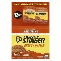 Honey Stinger, Energy Waffle, соленая карамель, 12 вафель по 30 г (1,06 унции)