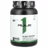 Rule One Proteins, смесь для приготовления порошка с растительным протеином, ваниль, 620 г (1,37 фунта)
