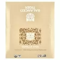 Balanced Tiger, протеиновый батончик, со вкусом ванильного чая, 12 батончиков по 44 г (1,55 унции)