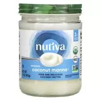 Nutiva Coconut Manna Органическая кокосовая паста 15 унций (425 г)