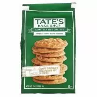 Tate's Bake Shop, Cookies, белый шоколад и орехи макадамия, 198 г (7 унций)