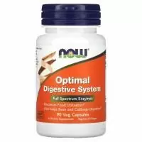Now Foods, Optimal Digestive System, 90 растительных капсул
