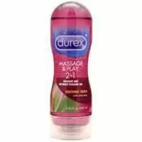 Durex, Смазка для массажа и игр 2 в 1 6,76 жидких унций