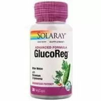 Solaray, GlucoReg - Формула горькой дыни 30 капсул