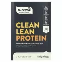 Nuzest, Clean Lean Protein, смесь 4 вкусов, 10 пакетиков по 25 г (0,9 унции)