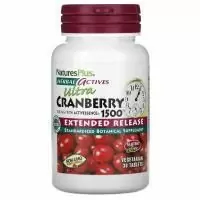 NaturesPlus, Herbal Actives, Ultra Cranberry 1500, 1500 мкг, 30 таблеток