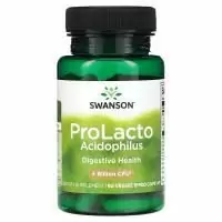 Swanson, ProLacto Acidophilus, 4 миллиарда КОЕ, 60 растительных капсул с ЭМБО