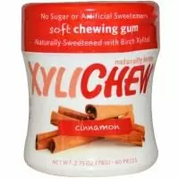 Xylichew, Мягкая жевательная резинка, корица, 60 шт.