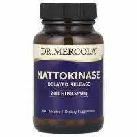 Dr. Mercola, Наттокиназа, 2000 FU, 60 капсул