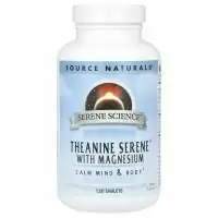 Source Naturals, Theanine Serene® с магнием, 120 таблеток