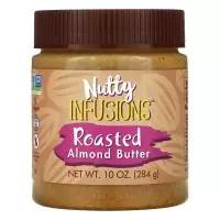 Now Foods, Ellyndale Naturals, ореховые настои, масло из жареного миндаля, 10 унц. (284 г)