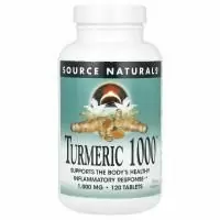 Source Naturals, Куркума 1000 ™, 1000 мг, 120 таблеток
