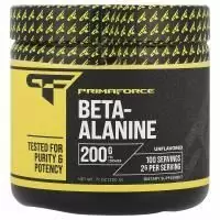 Primaforce, Бета-аланин, Без ароматизаторов, 200 г