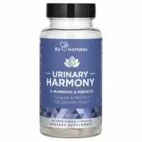 Eu Natural, Urinary Harmony, поддержка мочевыводящих путей, 60 вегетарианских капсул