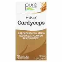 Pure Essence, MyPure, кордицепс, 30 растительных капсул