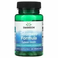 Swanson, Telomere Formula, 90 растительных капсул