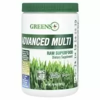 Greens Plus, Усовершенствованный суперпродукт, порошок из сырых овощей и зелени , 9.4 унций (276 г)