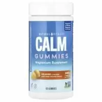 Natural Vitality, CALM®, жевательные мармеладки с магнием, апельсин, 60 жевательных таблеток