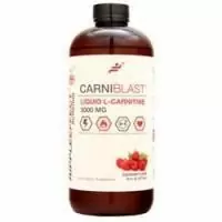 Bricker Labs, CarniBlast (3000 мг), L-карнитин, Малина 16 жидких унций