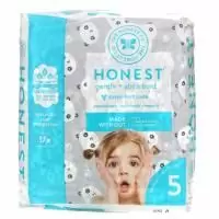 The Honest Company, Honest Diapers, Size 5, 27+ Pounds, Pandas, 20 Diapers