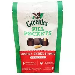 Greenies, Кармашки для таблеток Лакомства для собак с курицей - Размер капсулы 448 грамм