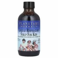 Planetary Herbals, Респираторный сироп из мушмулы для детей, 118,28 мл (4 жидк. унц.)