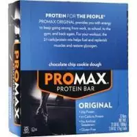 Promax, Оригинальный протеиновый батончик Шоколадные чипсами Печенье 12 батончиков