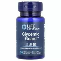 Life Extension, Гликемическая защита, 30 вегетарианских капсул