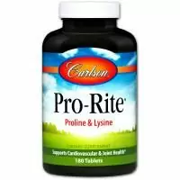 Carlson Labs, Pro•Rite, Пролин и Лизин, 180 таблеток