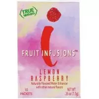 True Citrus, True Lemon, Fruit Infusion, Lemon Raspberry, 10 Packets, .26 oz (7.5 g)