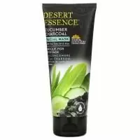 Desert Essence, Маска для лица с огуречным углем 3,4 жидких унции