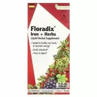 Gaia Herbs, Floradix, железо и травы, 500 мл (17 жидк. Унций)