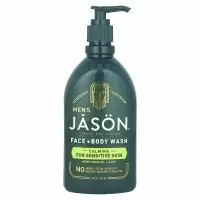 Jason Natural, Мужское, гель для душа и тела, масло семян конопли и алоэ, 473 мл (16 жидк. унц.)