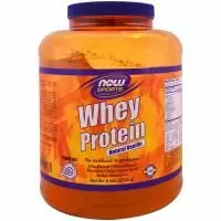 Now Foods, Сывороточный протеин, натуральная ваниль, 6 фунтов (2722 г)