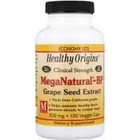 Healthy Origins, Экстракт виноградных косточек MegaNatural-BP, 300 мг, 150 вегетарианских капсул