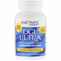 Nature's Way, Dgl Ultra, с карамельно-сливочным вкусом, 90 жевательных таблеток