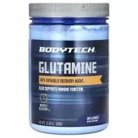 BodyTech, глутамин, без вкусовых добавок, 450 г (15,88 унции)