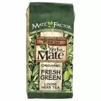 Mate Factor, Органический Йерба Мате, Свежий зеленый листовой травяной чай, 12 унций (340 г)