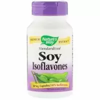 Nature's Way, Изофлавоны сои, стандартизированные, 60 растительных капсул