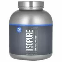 Nature's Best, IsoPure, IsoPure, белковый порошок, ноль углеводов, сливочная ваниль, 4,5 фунта (2,04 кг)