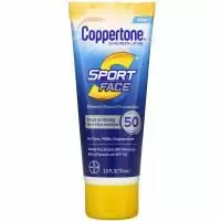 Coppertone, Sport Face, Sunscreen Lotion, SPF 50, 2.5 fl oz (74 ml)