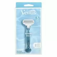 Gillette, Venus, гладкая, 1 бритва, 2 картриджа