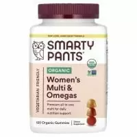 SmartyPants, Органический комплекс для женщин, 120 вегетарианских жевательных таблеток