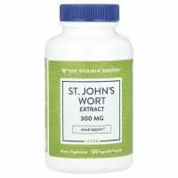 The Vitamin Shoppe, Экстракт зверобоя, 300 мг, 120 растительных капсул