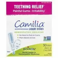 Капли для прорезывания зубов Boiron Camilia, 30 жидких доз, 0,034 жидкой унции