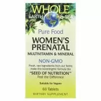 Natural Factors, Whole Earth & Sea, витамины и минералы для беременных женщин, 60 таблеток